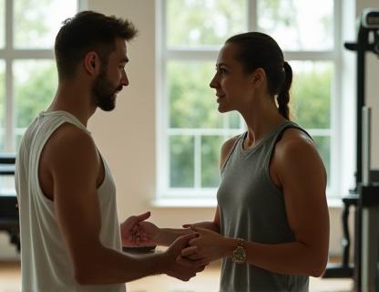 Coach avec client à Lyon